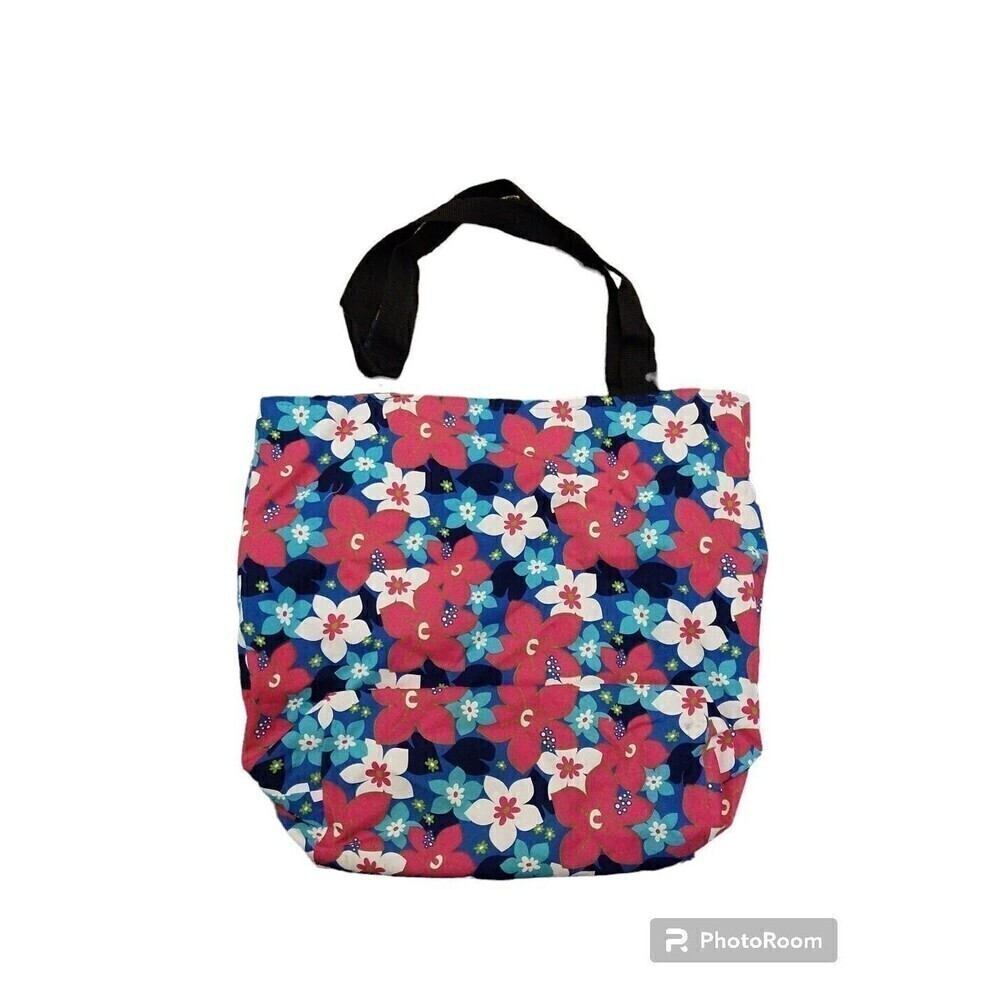 Local Design Made In Hawaii Tote Bag Beach Flowers - Picture 2 of 7